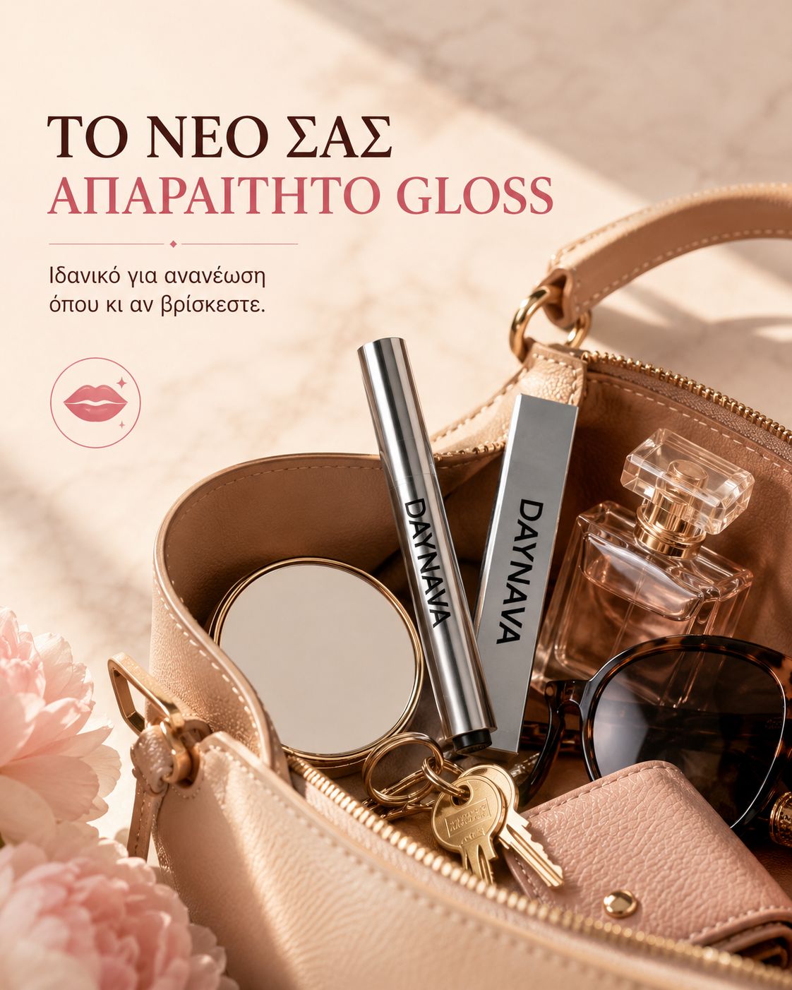 Daynava Lip Plumper — Πιο Γεμάτα Χείλη. Χωρίς Ενέσεις. Χωρίς Κάψιμο.