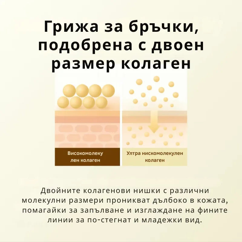 Корейска ампула с пептиди за копринен лифтинг