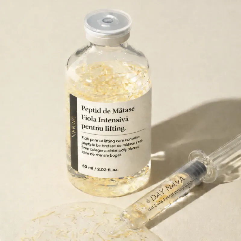 Fiole lifting coreeană cu peptide din mătase